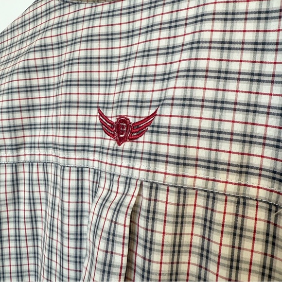 ARIAT Relentless Men's Plaid Long Sleeve Button-Up Shirt L Multicolor Casual - Picture 11 of 13